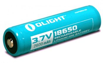 Olight 18650 Li-Ion Oplaadbare Batterij 2600 mAh