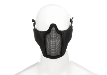 Invader Gear MKII Steel Half Face Mask Black (26206)