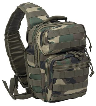 One Strap Assault Pack Small Woodland (14059120)