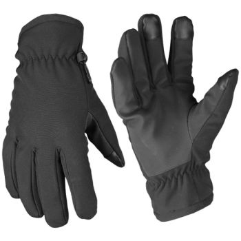 Softshell Thinsulate Glove Black Winterhandschoen